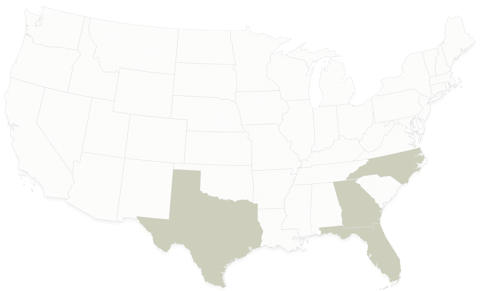 Map of states Northstar Public Adjusting serves